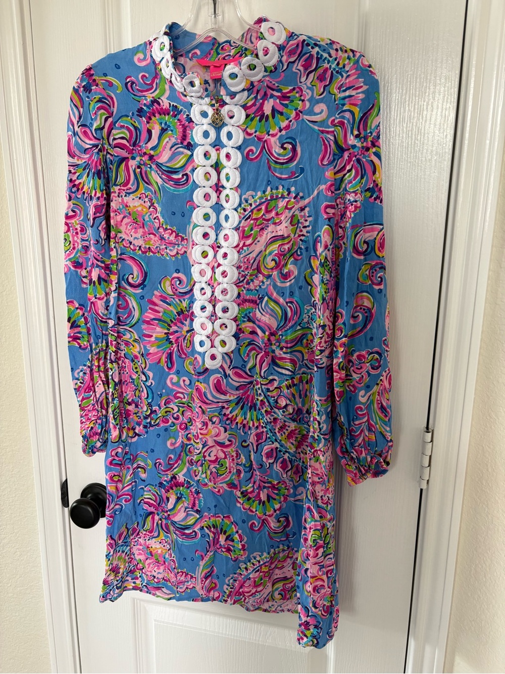 Lilly Pulitzer Conley Dress In Vibrant Multi Mermaid Grotto
